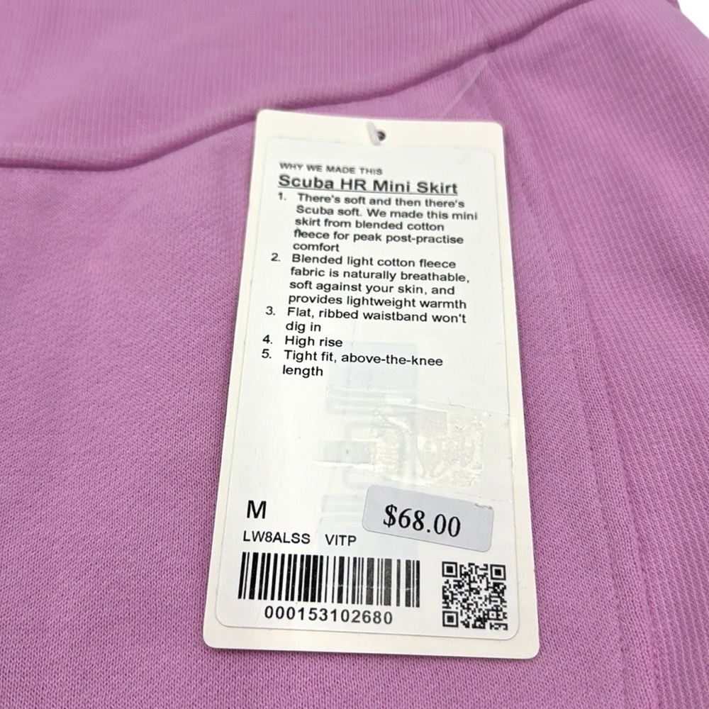 Lululemon Scuba HR Mini Skirt Size Medium - Picture 7 of 11